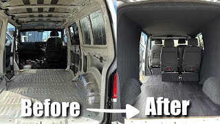 Vw Transporter  insulation  carpet lining  headliner