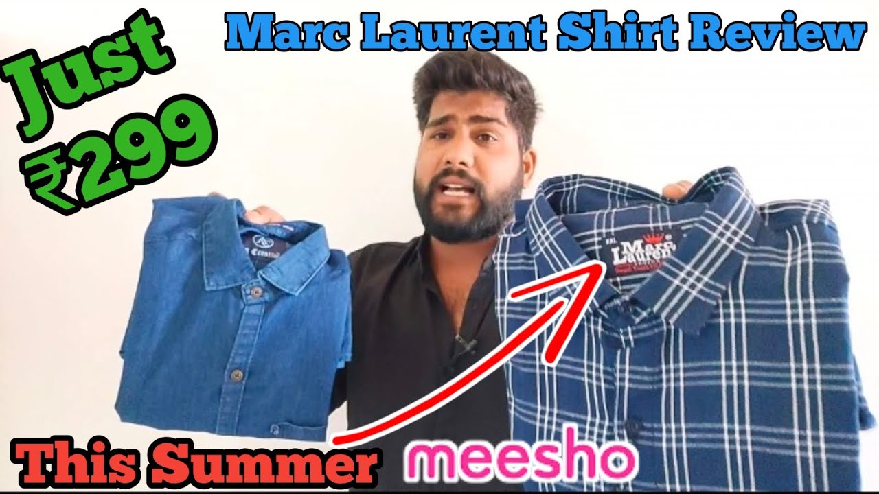 Marc Laurent Shirt Review | meesho boys shirt haul | meesho shirt haul ...