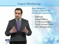 MKT529 Export Marketing Lecture No 168