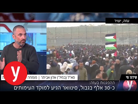 אלפים על הגבול: צעדת המיליון - ראיון עם מומחה לענייני פלסטינים, אלון אביתר