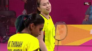 Badminton -Commonwelth Games 2022 - India v Malaysia - P Tan & M Thinaah v G Pullela &T Jolly
