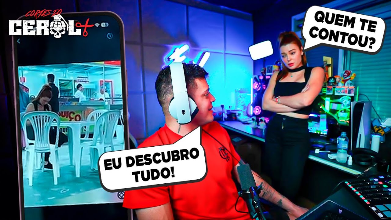 CEROL DESCOBRIU: MANDARAM a FOTO da CAROL AO VIVO pro CEROL