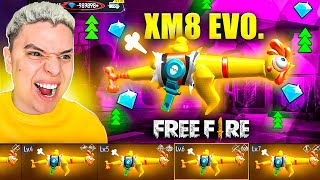 Thumbnail for LA NUEVA XM8 EVOLUTIVA DE FREE FIRE !? 😳🔥 ACTUALIZACION 🔥 *NIVEL 7* 🔥