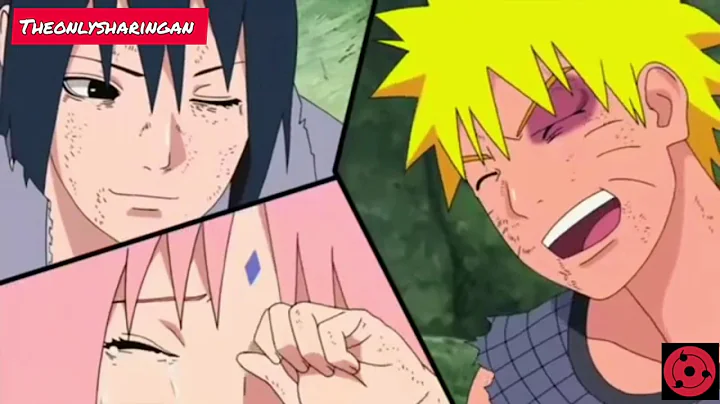 Naruto y Sasuke Hacen Sello De Reconciliación Después De La Pelea