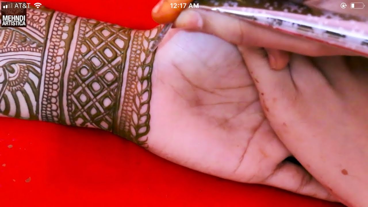 Fantastic Mehndi Design For Eid Henna Mehandi Tattoo Tutorial For