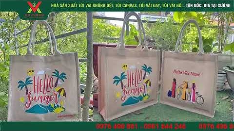 Tại sao Các Doanh Nghiệp Chọn Túi Vải Đay Linen thay cho Túi Vải Đay.