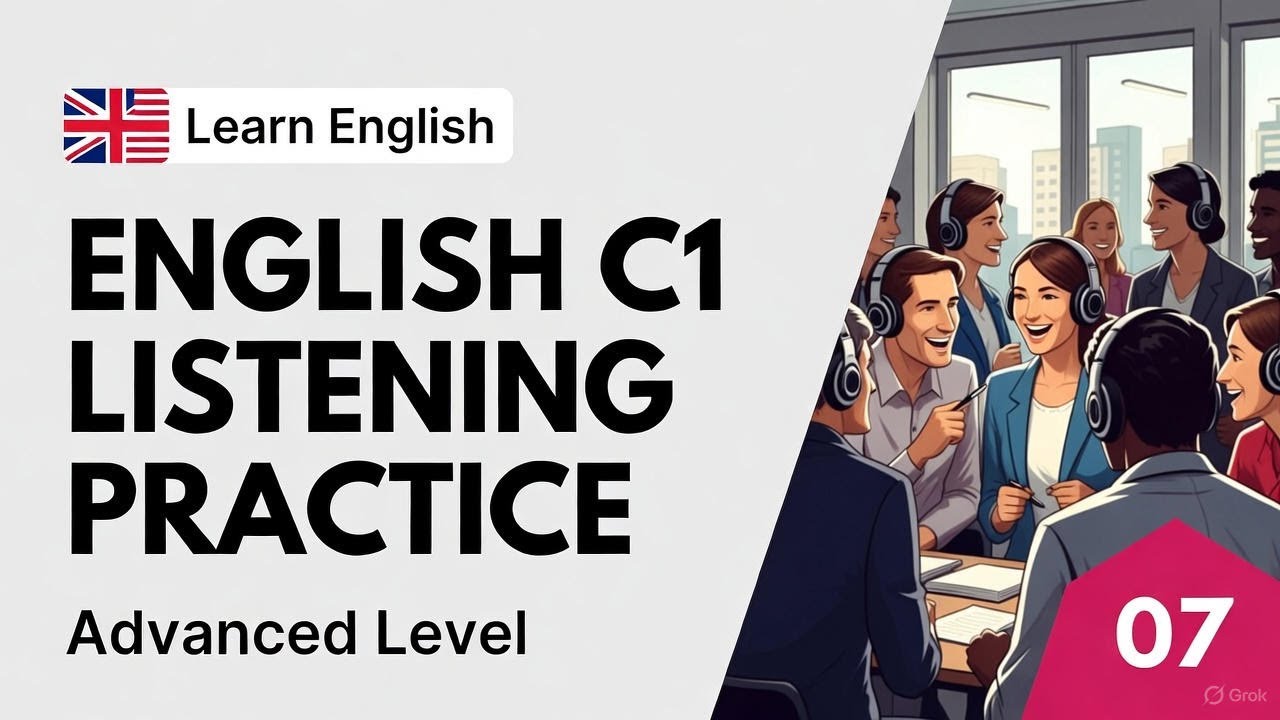 English Listening Practice C1 – Advanced Level - YouTube
