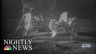 Original Recorded Footage Of The Moon Landing Found | NBC Nightly News