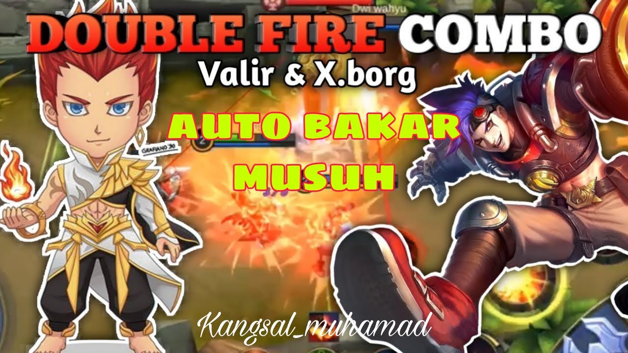 X.BROG COMBO SAMA VALIR MUSUH HANGUS SEMUA X.BROG PESTA LEGENDARY