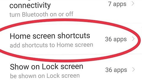 Enable || Turn On Home screen shortcuts Permission in Xiaomi Redmi Note 5 Pro Android