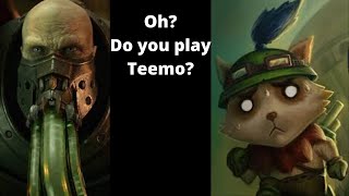 When I Get To Face Teemo Player. Urgot Vs Teemo