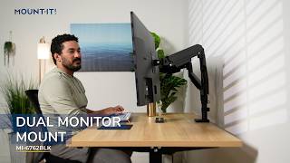 Dual Monitor Mount | MI-6762BLK (Features)
Available on our website: https://www.mount-it.com/products/dual-monitor-desk-mount-with-stackable-gas-spring-arms?_pos=1&_psq=6762&_psid=a5733e23f&_ss=e
Also available on Amazon: https://www.amazon.com/dp/B0HDWFSYRN
And your other favorite vendors like Walmart, Wayfair, etc!
• Free up desk space and create a cleaner, more ergonomic workstation for two monitors
• Arrange screens side by side or in a stacked configuration to match your workflow, desk setup, and viewing style
• Smooth tilt, swivel, and rotation make it easy to reduce glare and find a comfortable viewing angle
• Independent arms let you position each monitor exactly where you need it for multitasking
• Durable desk-mounted design keeps monitors secure while helping improve posture and productivity
Follow us on:
Facebook: https://www.facebook.com/shopmountit
Instagram: https://www.instagram.com/mount_it_/
Visit our Website at: https://www.mount-it.com for more ergonomic solutions.
For assistance on your product, please feel free to contact our customer support via e-mail at support@mount-it.com. Or by phone, Monday - Friday: 5am - 5pm PST, 1 (855) 915-2666
#mountit #dualmonitor #dualmonitorsetup #monitorarm Dual Monitor Mount | MI-6762BLK (Features)