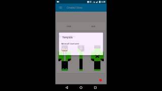 How to make you own skin for mcpe mcpc screenshot 4