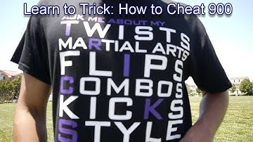 How to Cheat 900 Kick | Tricking 101 | Tutorial