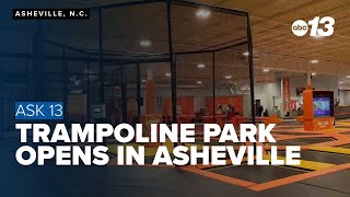 Trampoline park opens in Asheville