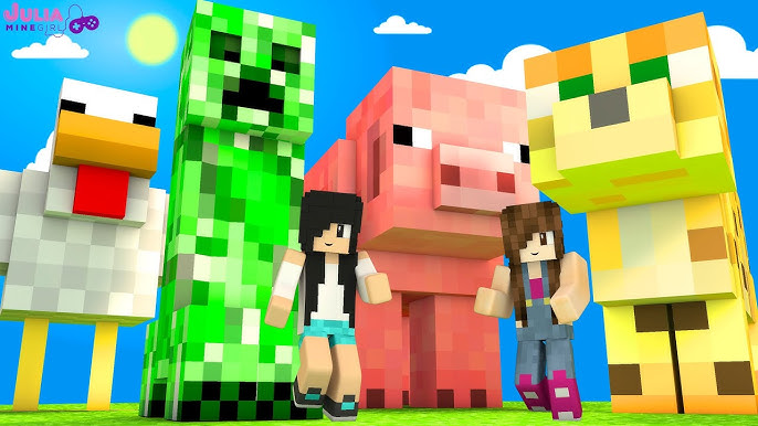 O que eu acho sobre as séries de Minecraft da Julia Minegirl? 💜🐼