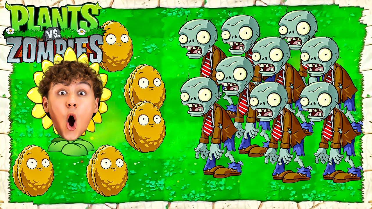 BESCHÜTZE die SONNENBLUME vor den ZOMBIES?! Plants vs. Zombies YouTube
