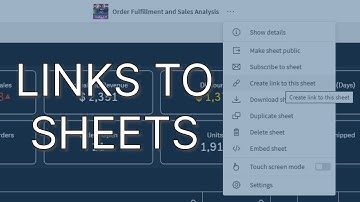 Easily Create Links to Your Qlik Cloud Apps Sheets