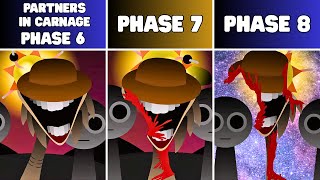 Sprunki Shifted Partners in Carnage – Phase 6 VS Phase 7 VS Phase 8: Which Side Wins?