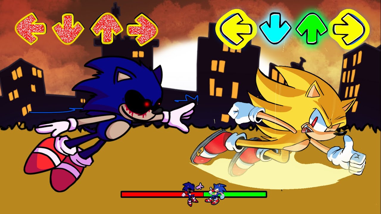 CORRENDO DO SONIC DOIDO!!! V.S. Sonic.EXE Confronting Yourself 