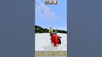 chainsaw man mod in Minecraft #minecraft #chainsawman #ytshort #kickback #viralvideo