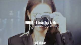 JENNIE - I Love You & Me (Speed Up) Resimi