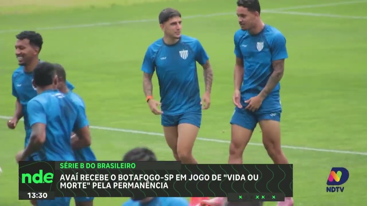 Avaí recebe o Botafogo-SP e busca vitória para fugir do Z-4