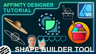 Shape Builder Tool  Affinity Designer Tutorial