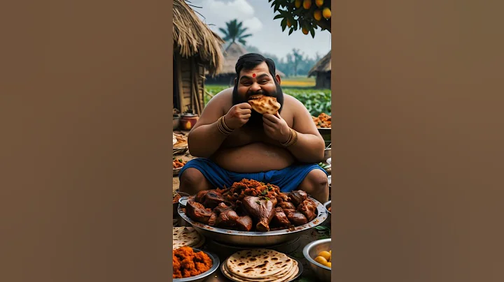 A farmer cooked and ate his own goat😰!!#ai #goat #chicken #viralvideo