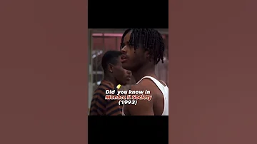 Some of the  DRUGS used in this scene in MENACE II SOCIETY were real !#shorts