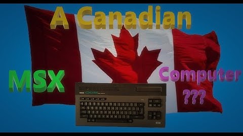 A Canadian MSX Computer??