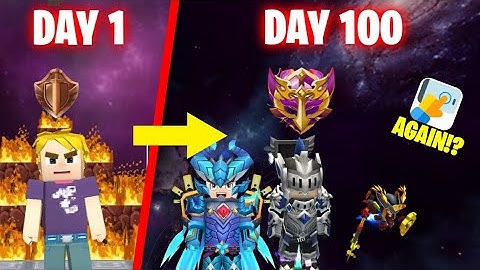 I Survived 100 Days In Bedwar | Blockman Go | FurtherXT