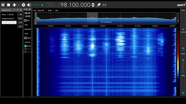 SW Quebec SDR FM radio DX -Distant radio signals, Airplane+Meteor scatter,  60 miles N of Ottawa