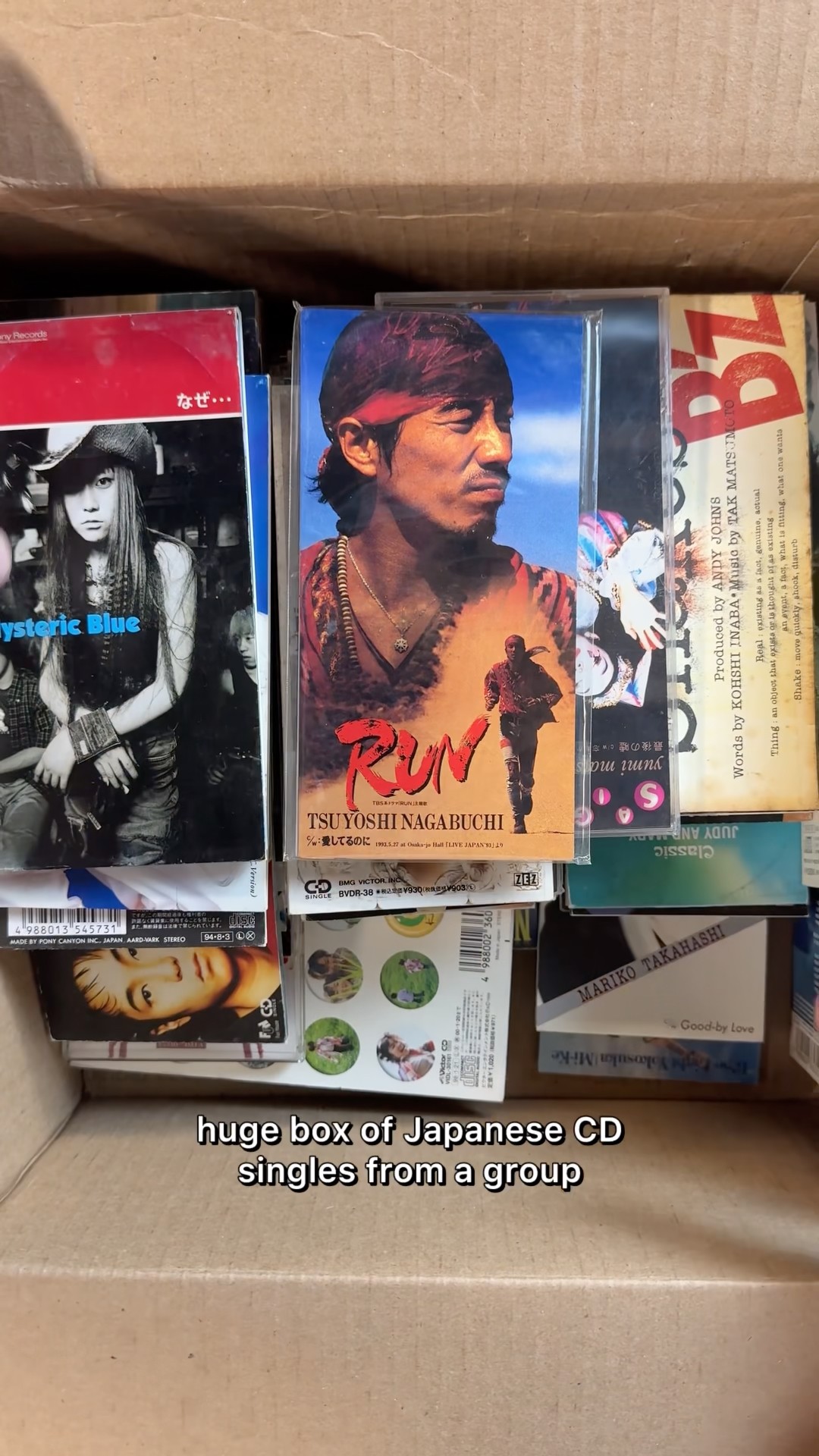 Huge box of Japanese cd singles - YouTube