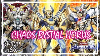 CHAOS BYSTIAL HORUS COMBO RANKED GAMEPLAY (Yu-Gi-Oh! Master Duel) #bystial #chaos #horus
