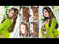 Curly bridal hairstyles l wedding hairstyles l avneet kaur hairstyle l engagement look l Kashees