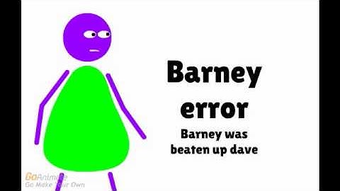 Barney Error 2 (Barney Error Bloopers)