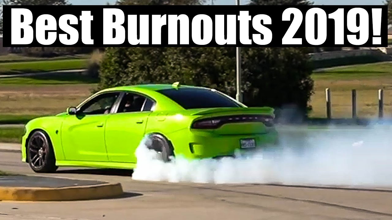 ⁣BEST BURNOUTS, DONUTS, and DRIFTS 2019! (2019: Year of the Burnout!)