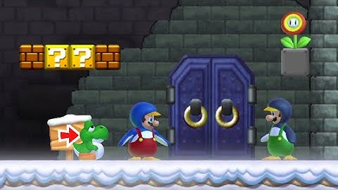 NEWEST Super Mario Bros. Wii - 2 Player Co-Op - Full Walkthrough - Part 2