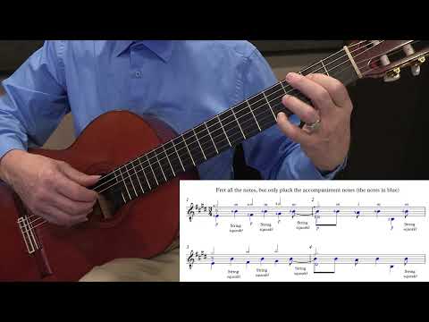 How to Learn a Piece, Part 11-A: Video #43: String Squeaks, Lágrima (Francisco Tárrega), m1-4