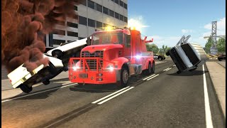 Fire Truck Flying Car - Android Gameplay FHD #2 screenshot 3