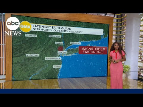 Small Earthquake Rattles Parts Of New York City New Jersey