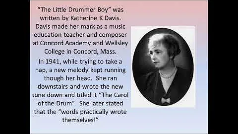 Little Drummer Boy, Katherine Kennicott Davis