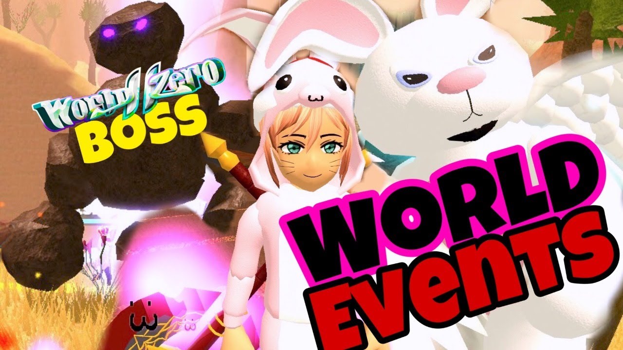 *NEW* WORLD EVENTS!! EASY EXP AND EGGS! WORLD BOSSES and BETTER RUNES