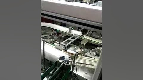 Horizontal stacker/Counter for sanitary napkins/panty liners