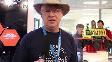 Homebrew Robotics Club at the Robot Block Party hosted by Jabil at Blue Sky