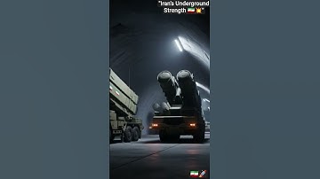 Iran’s Underground Missile Launchers – AI Simulation Reveals It All #military #iran #israel