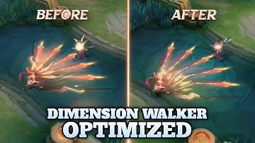 OPTIMIZED EFFECTS OF GUSION DIMENSION WALKER (BEFORE & AFTER)