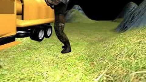 Truespace 7.6 Character Animation and Physics