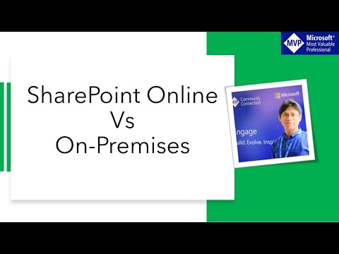 Vidéo: Différence Entre SharePoint Et SharePoint Server